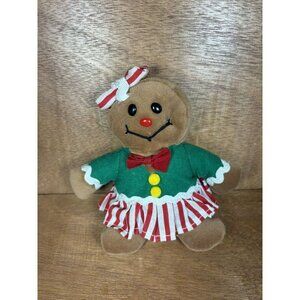 2000 Giftco Inc. Gingerbread Man Plush Stuffed Animal